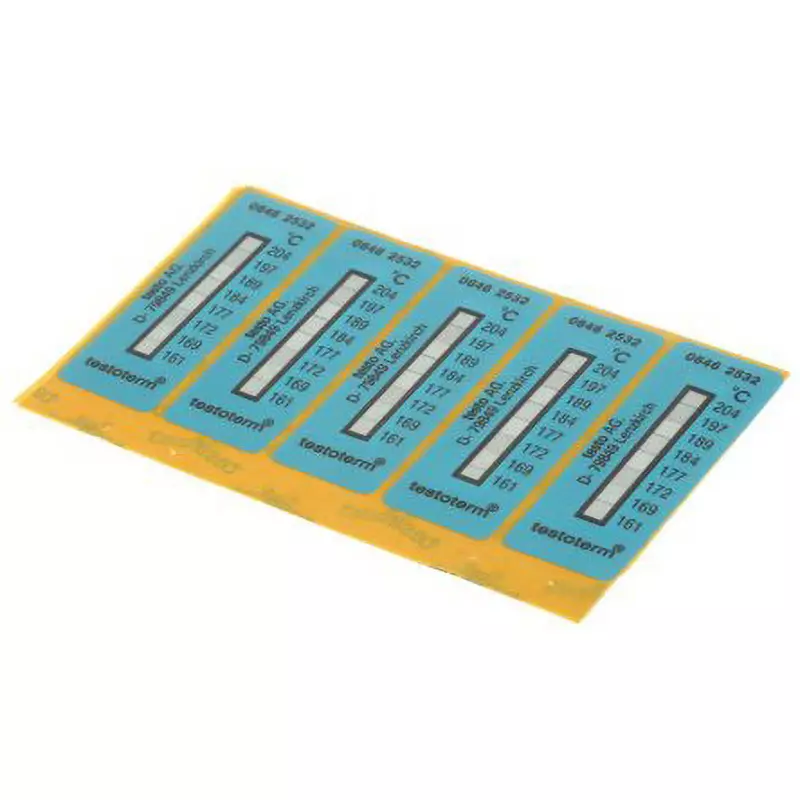 Testo Temperature Sensitive Label vertical Directions (Temperature) 2 Number of Level, 0646 2532 (Pack of 10)