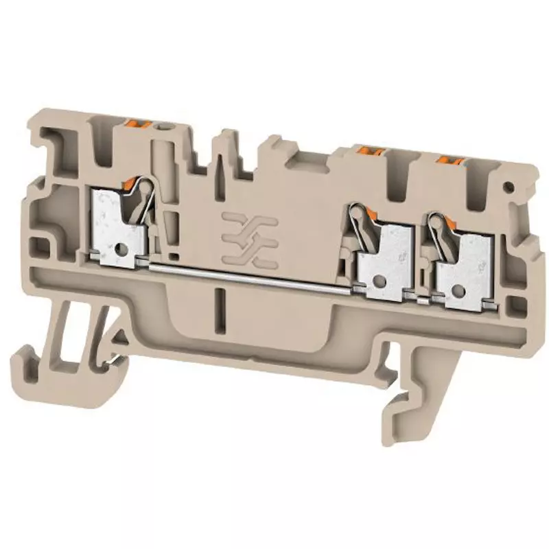 Weidmuller Push-In Type 1 Number of Level 33.5 mm Depth TS 35 Suitable Rails, 1552740000 A3C 1.5