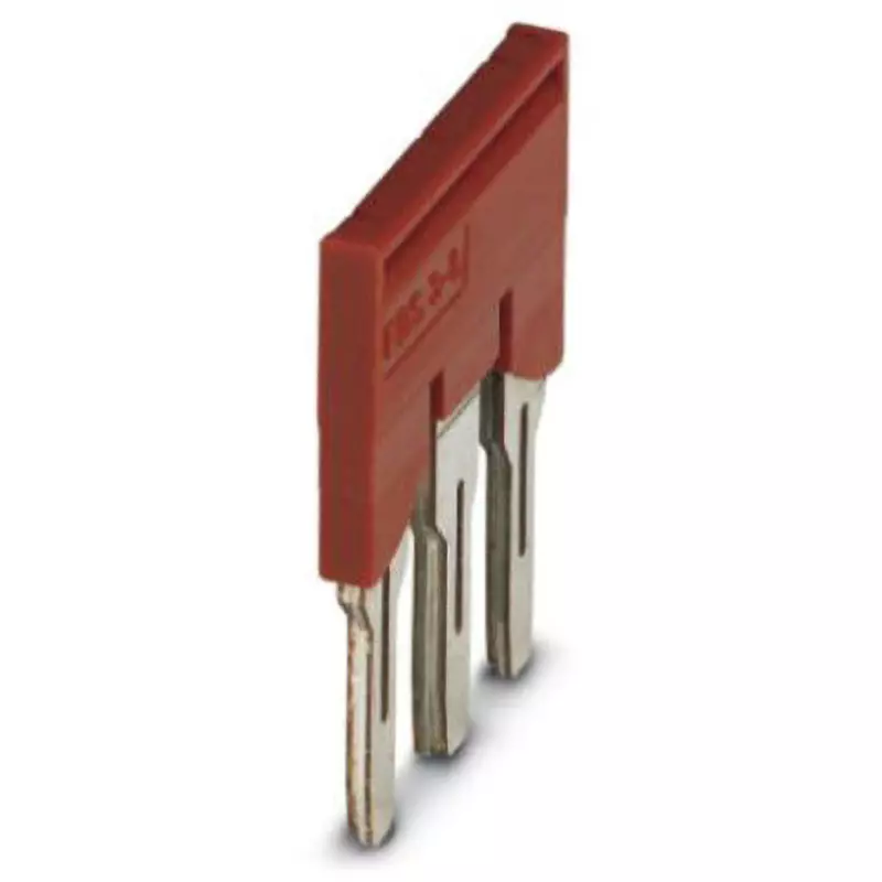 PHOENIX Jumper Bar DIN Rail Terminal Blocks Suitable Crimping Terminal, 3030297
