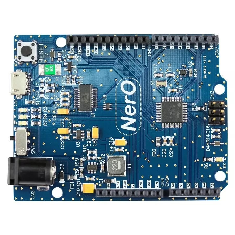 BRIDGETEK Ref Design Board, 8Bit Avr Mcu, NERO-NP1
