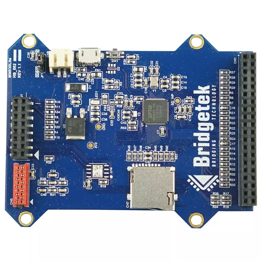 BRIDGETEK Dev Module, Usb To Serial Comm Interface, MM930LITE