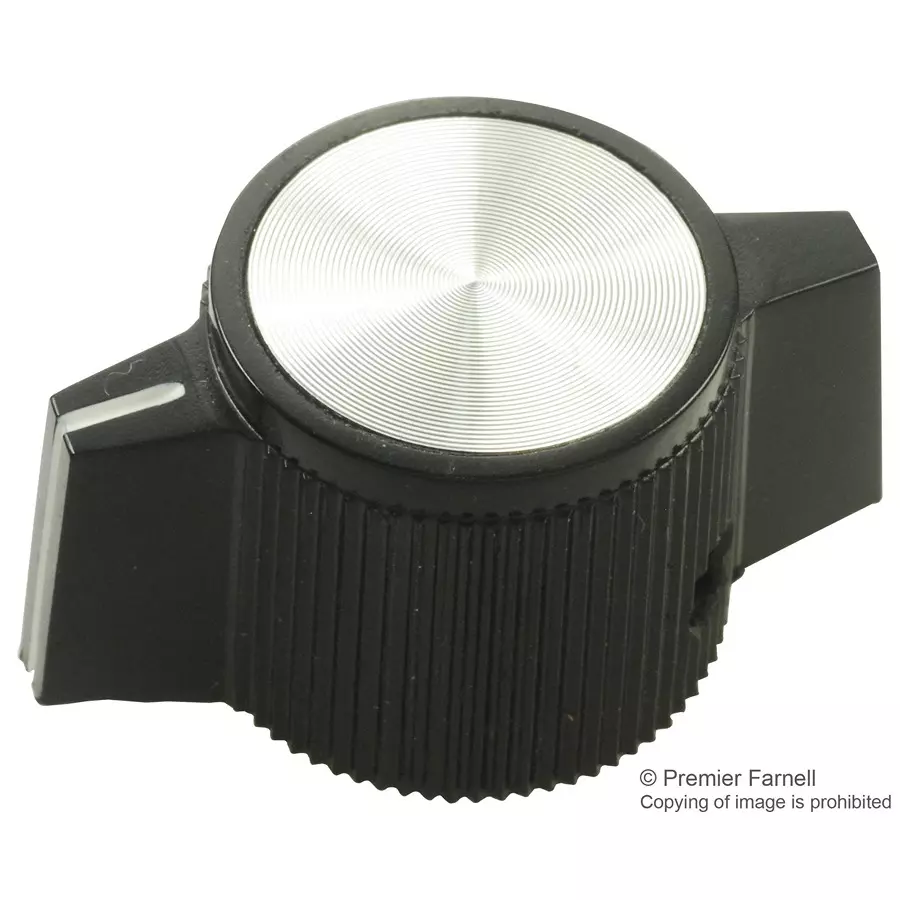 EHC (ELECTRONIC HARDWARE) Double Bar Knob, 6.35Mm, EH71-1GG2S