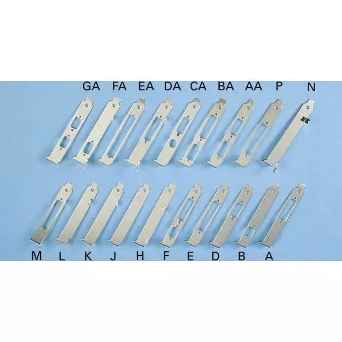 Vero Technologies D-sub 37 Pin PCB Card Bracket Without Fixing Ears Component Side, 427-59696