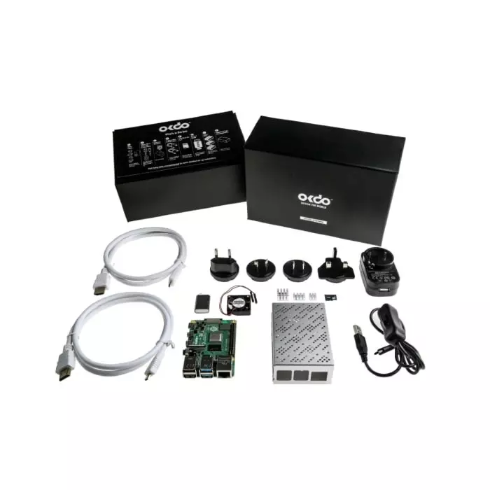 Okdo Raspberry Pi 4 B Starter Kit, Pi-4gb-StarterKit