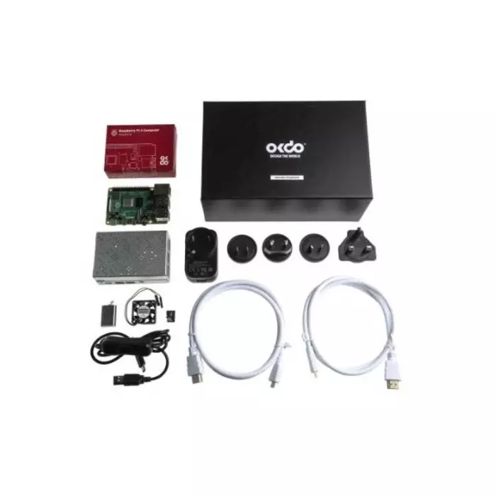 Okdo Raspberry Pi 4 2gb Starter Kit, Pi-4-2gb-StarterKit
