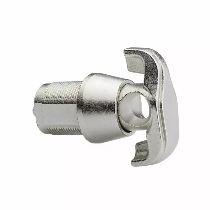 Euro-Locks Locking Latch 20 mm Panel to Tongue Depth, 8 mm Panel Cutout Diameter, 5720017B
