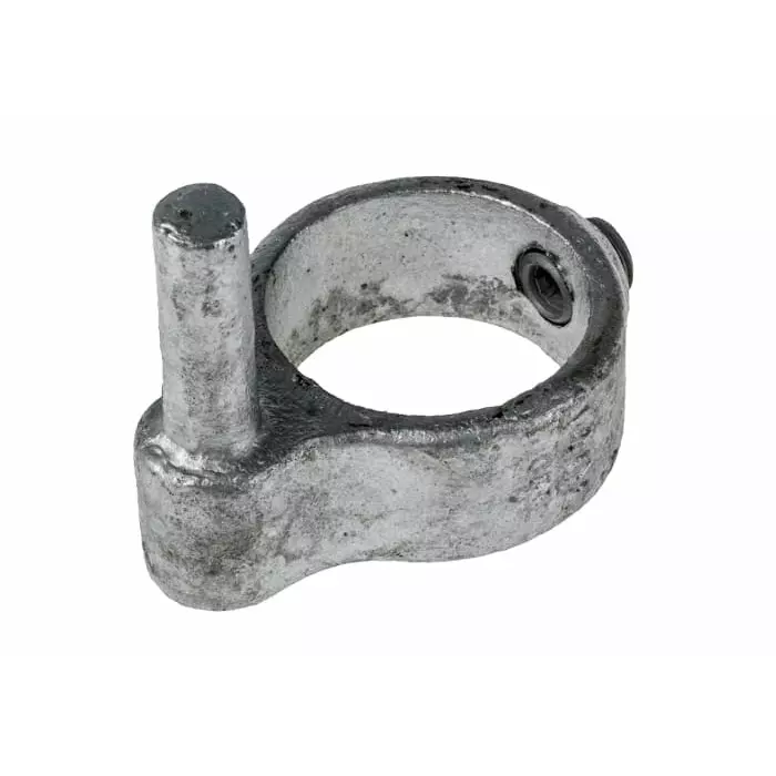 RS Pro Cast Iron Round Tube Gate Hinge, 42.4 mm OD