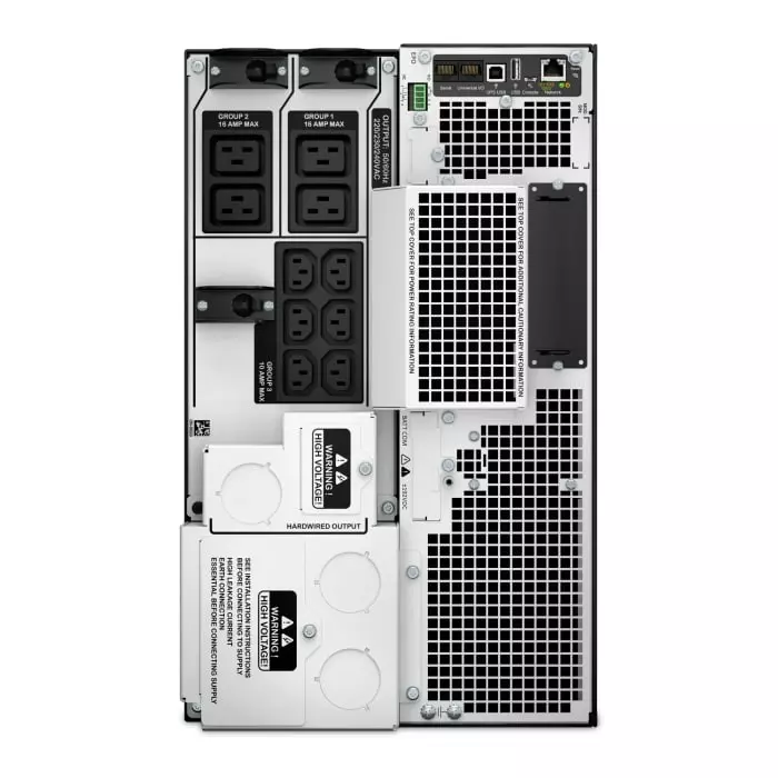 APC 230V Input Rack Mount UPS, 8000VA (8kW), SRT8KXLI