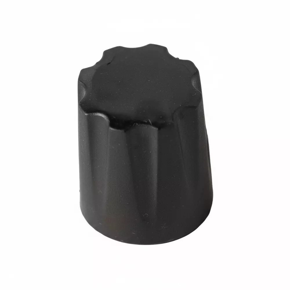 DAVIES MOLDING 1900H Series Control Knob Black 13 mm Outside Diameter, 1900 (BLACK UNLINED)