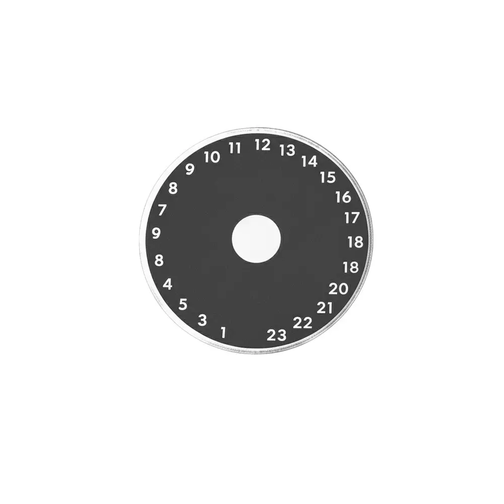ELECTROSWITCH Dial Plate 48 mm Outside Diameter, P173