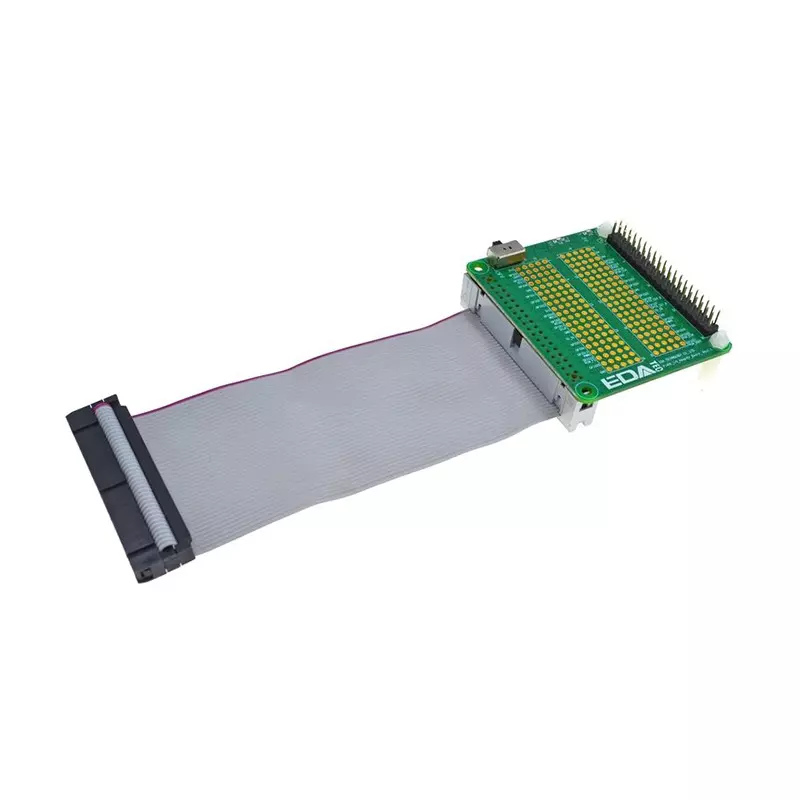 EDATEC 40pin I/O Protector for Pi400, Grey Cable
