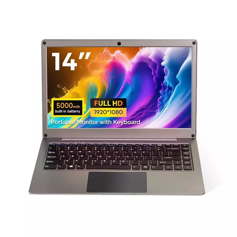 Elecrow CrowView Note-All-in-One Portable Monitor, Phone-to-Laptop Device With Full-Featured Type-C