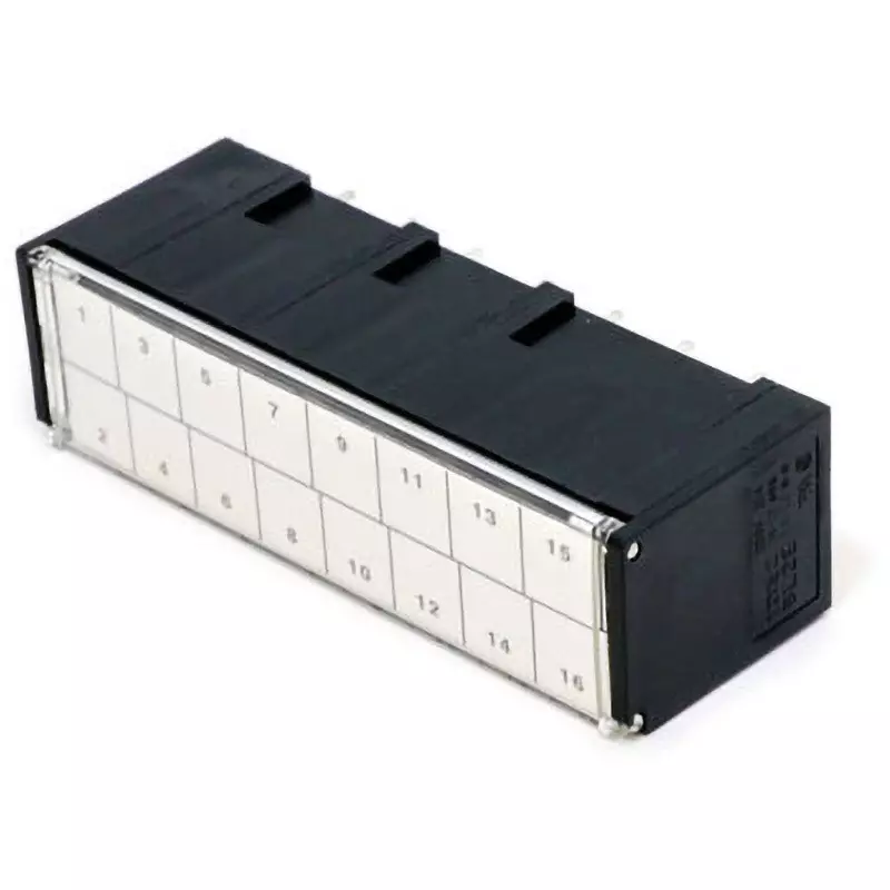 IDEC Bl Series Two-Stage Terminal Block For Printed Circuit Boards 250 V Insulation Voltage, Bl2E-S161C