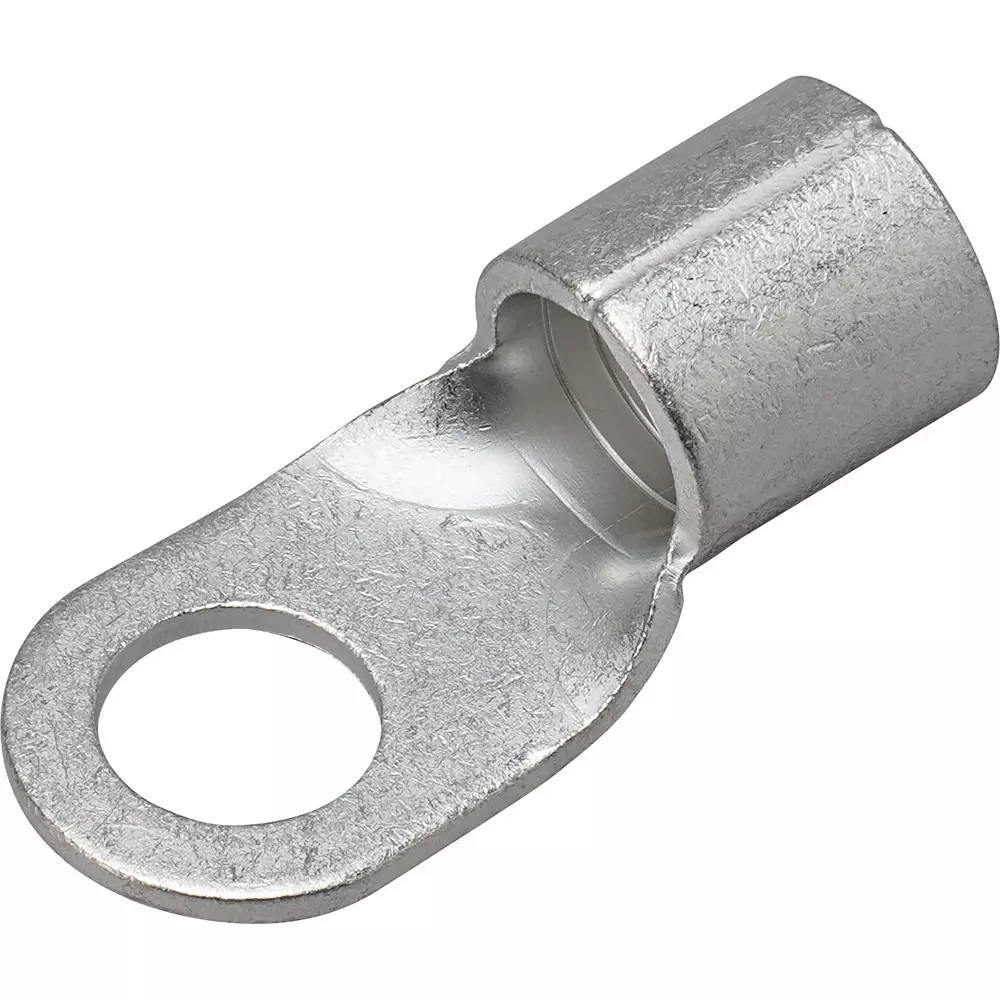 MonotaRO Bare Ring Terminal for Copper Wire Copper 2/0 Crimping Range, MR70-12B (Pack of 25 Pcs)