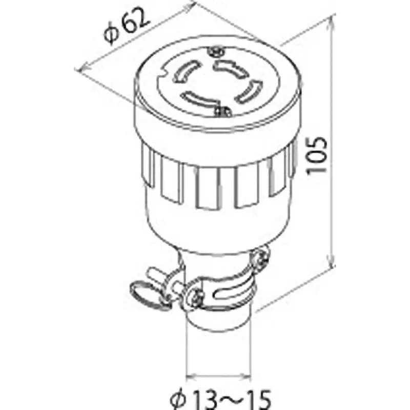 meikosha-hook-rubber-connector-body-grounding-3-p-mh2648