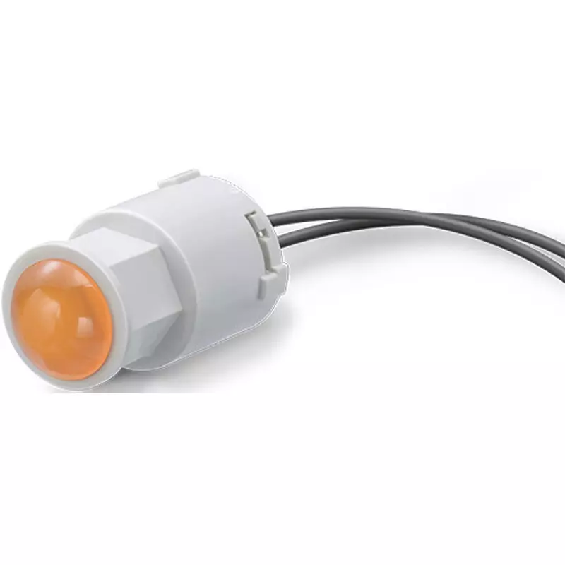 Sato Parts Chip LED Indicator Light PBT Polycarbonate 12 mm, ND-5665-1-OR