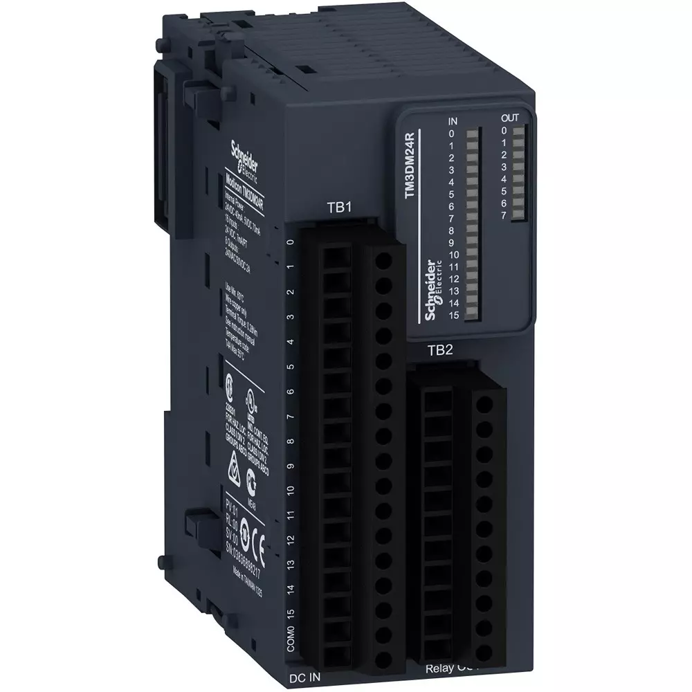 Schneider Electric Expansion IO Unit Screw Terminal, TM3DM24R