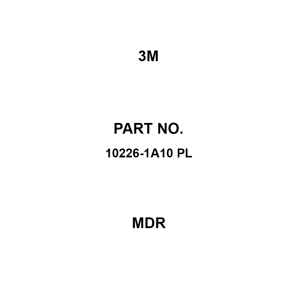 3M MDR AC :150 DC:200 V Rated Voltage, 10226-1A10 PL