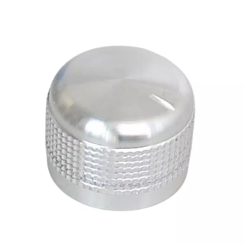 LINKMAN Aluminum Knob Screw Fixing Type [Shaft] 6.1 mm Hole Diameter Cutting Indicator Line, 20X15BRNSB