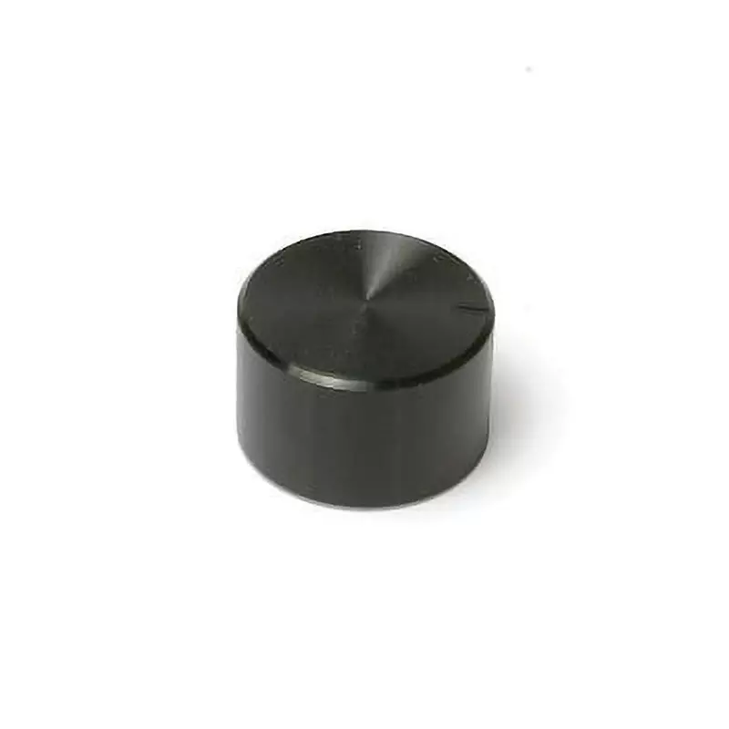 LINKMAN Aluminum Knob Knurled Fixing Type [Shaft] 6.1 mm Hole Diameter, 21X13H