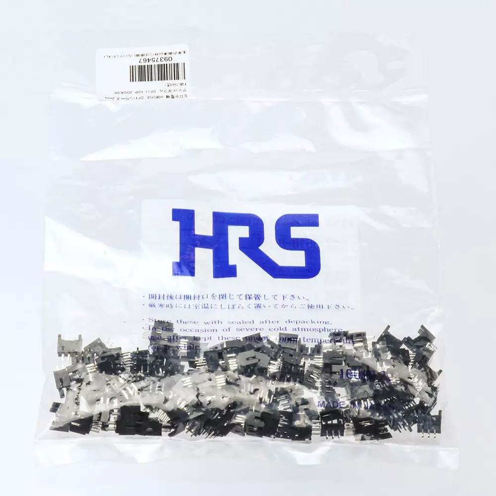 Hirose Pin Header 250.0 AC Rated Voltage 2 A Rated Current 6 No. of Pole, DF11-6DP-2DSA(08) (Pack of 100)