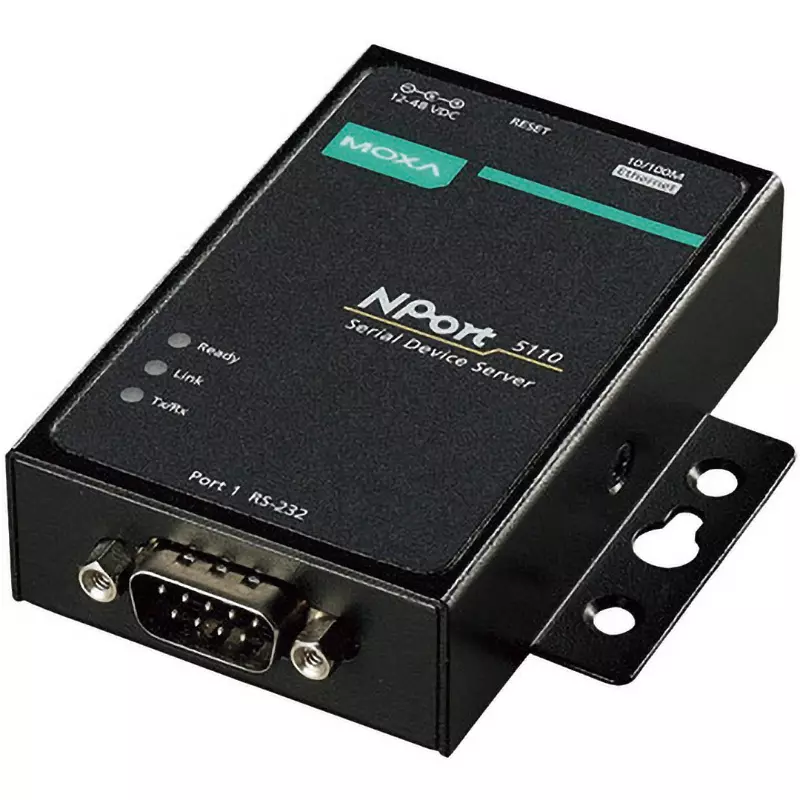 MOXA Industrial Serial Device Server ○ Power_Adapter RS232 Cx1, RS422 x1/RS485 x1 No. of Port, NPORT 5150/JP