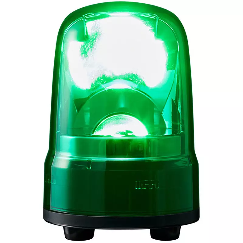 PATLITE Beacon Light DC12 to 24 V Voltage 80.0 mm Dimension Cabtyre cable Wiring Connections, SKS-M1J-G