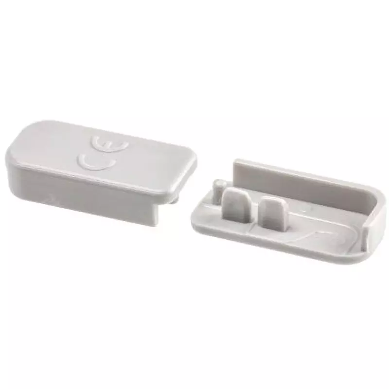 ABB End Cap End Cap Accessory Type DDA Series Combination Equipment, 2CDL200001R0004 - PS-END0 (Pack of 2)