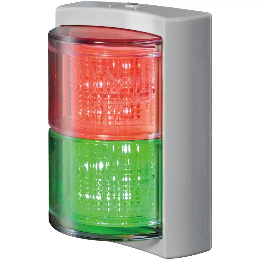 Nikkei Nico Alert DC12 to 24 V Voltage IP54 Protection Red/Green (Red flashing), VC10A-D24FRG