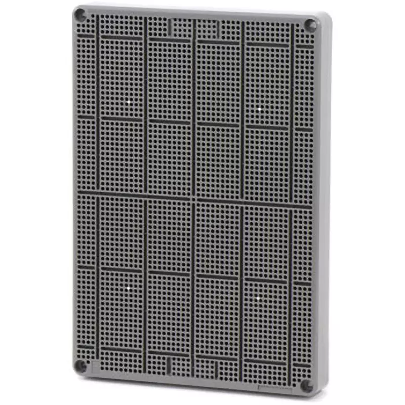 MIRAI Mounting Plate Dark gray for Single phase small (S) 1Φ2 W： to 30 Amp, BPF-2618DG
