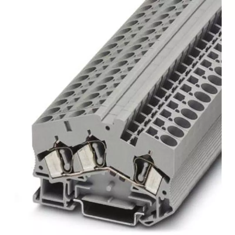 Phoenix Contact Spring Cage 52 Amp Current 800 V Rated Voltage, 3038150 (Pack of 5)
