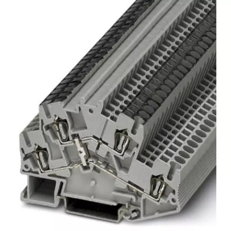 Phoenix Contact Spring Cage 22 Amp Current 500 V Rated Voltage, 3038477 (Pack of 5)