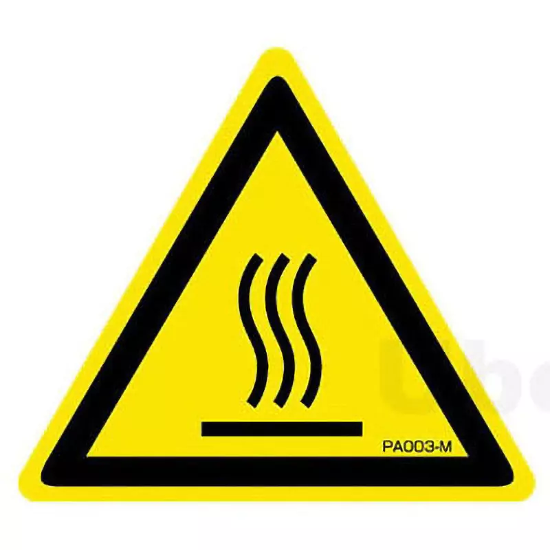 Ubon Triangular Label -20 to 80℃ Operating Temperature Range The label material is highly reliable and durable., PA003S (Pack of 20)