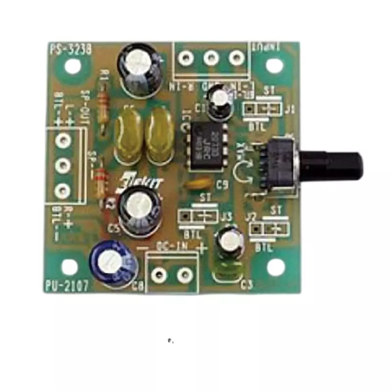 ELEKIT Baby Amplifier DC 1.8 to 15 Power Supply Voltage About 45 kΩ Input Resistance (Idling) 7.5 Current, PS-3238