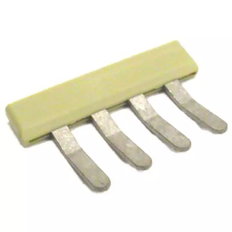 Weidmuller Jumper Bar Cross connection link Suitable Crimping Terminal, QB 4 WI RA6 IS (Pack of 10)