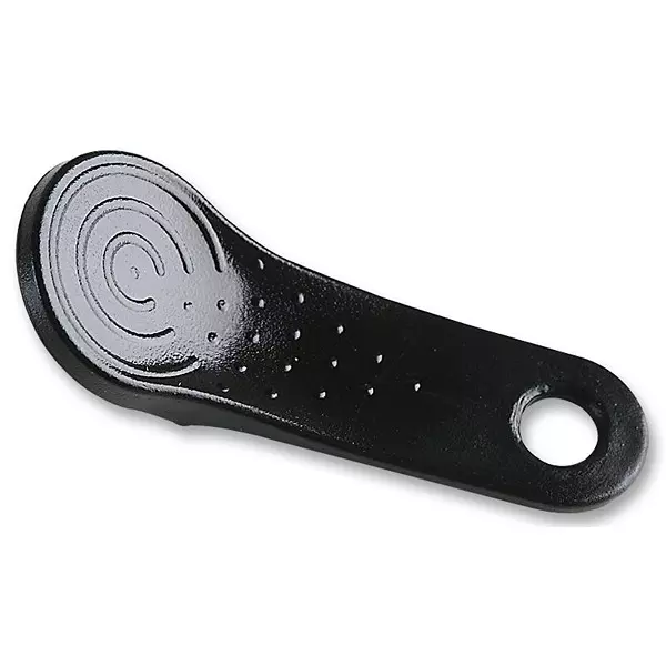 ANALOG DEVICES iButton Mounts & Accessories KEY RING MNT FOB, SNAP-IN, ANGLED, BLK, DS9093A+