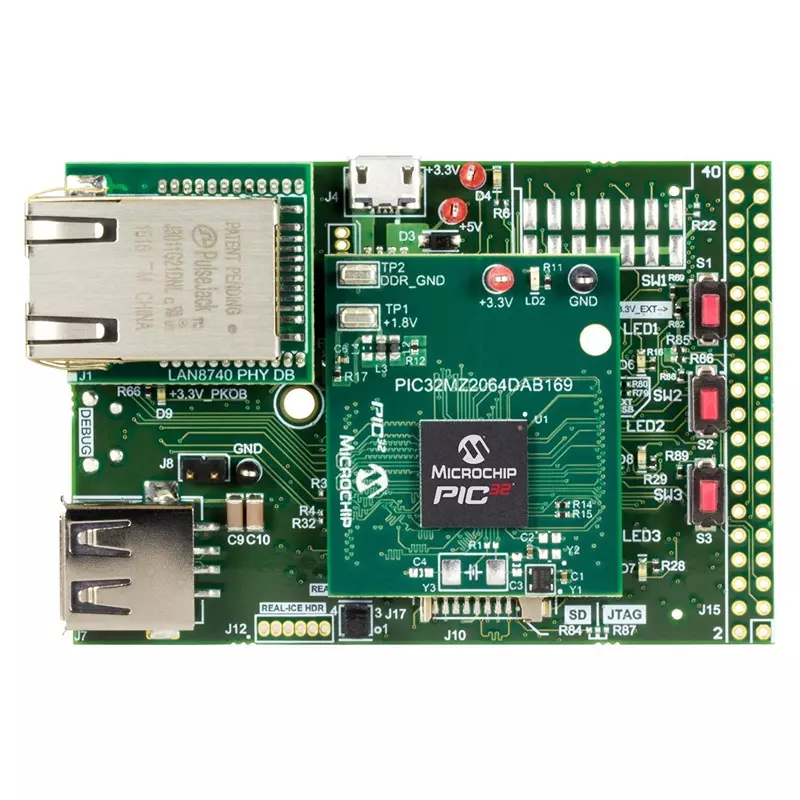 MICROCHIP Embedded Development Kits - DSPIC / PIC DEV BOARD, 32BIT, PIC32 MCU, DM320010