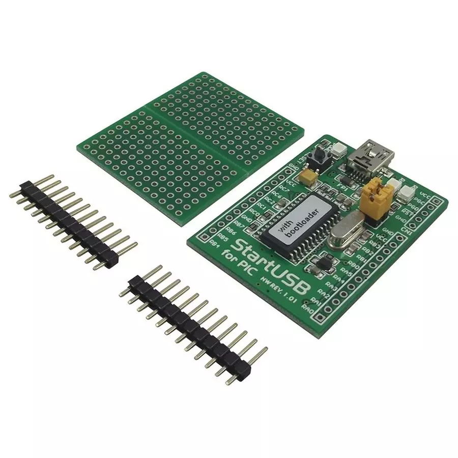 MIKROELEKTRONIKA DEV STARTUSB PROTO-BOARD, MIKROE-647