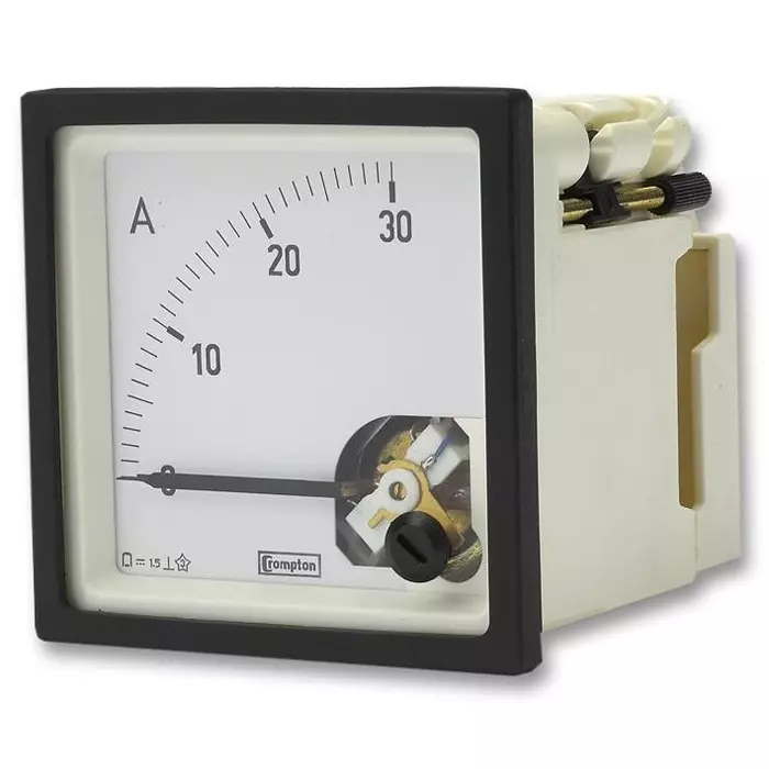 CROMPTON - TE CONNECTIVITY Meter, Din72, 30A, E243-01A-G-NL-NL