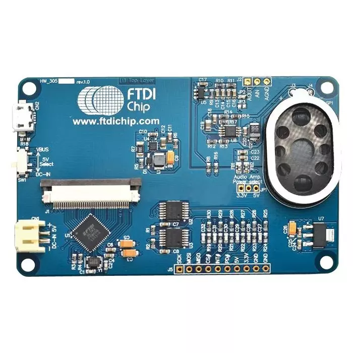 BRIDGETEK Dev Board, Eve Multimedia Controller, VM810C50A-N
