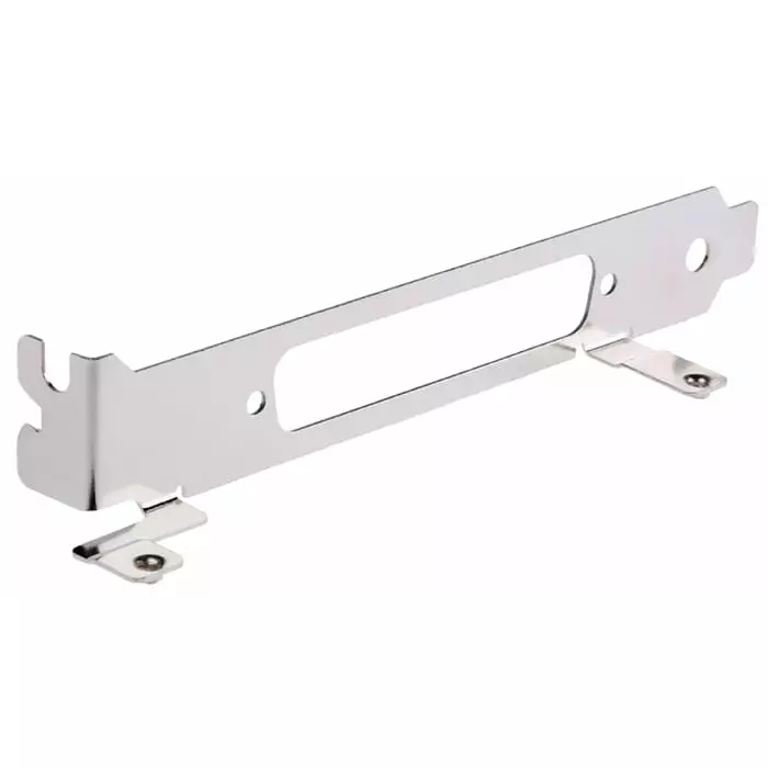 Vero Technologies D-sub 37 Pin PCB Card Bracket With Fixing Ears Solder Side, 427-59703