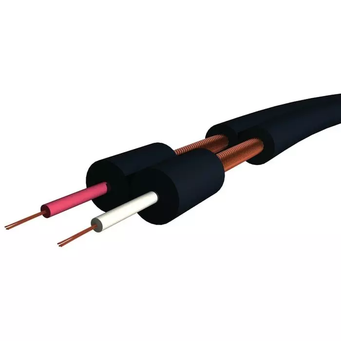 S2Ceb-Groupe Cae 2 Core Audio Cable 0.22 mm² CSA Screened 5x9 mm od 100 m Black, DUAL22HQ (Pack of 100)