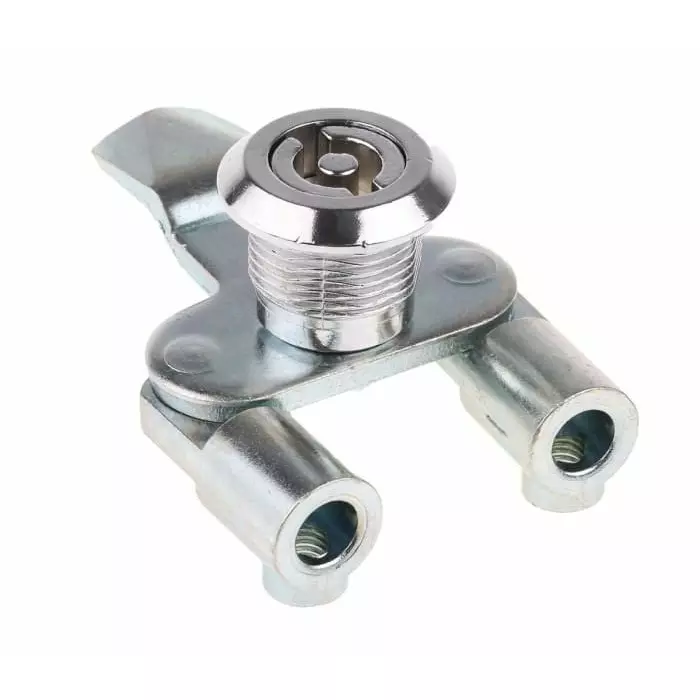 Steinbach & Vollman Steel Three Point Lock, 18mm Panel-to-Tongue, 22.2x22.2mm Cutout, Key Unlock, 6700496