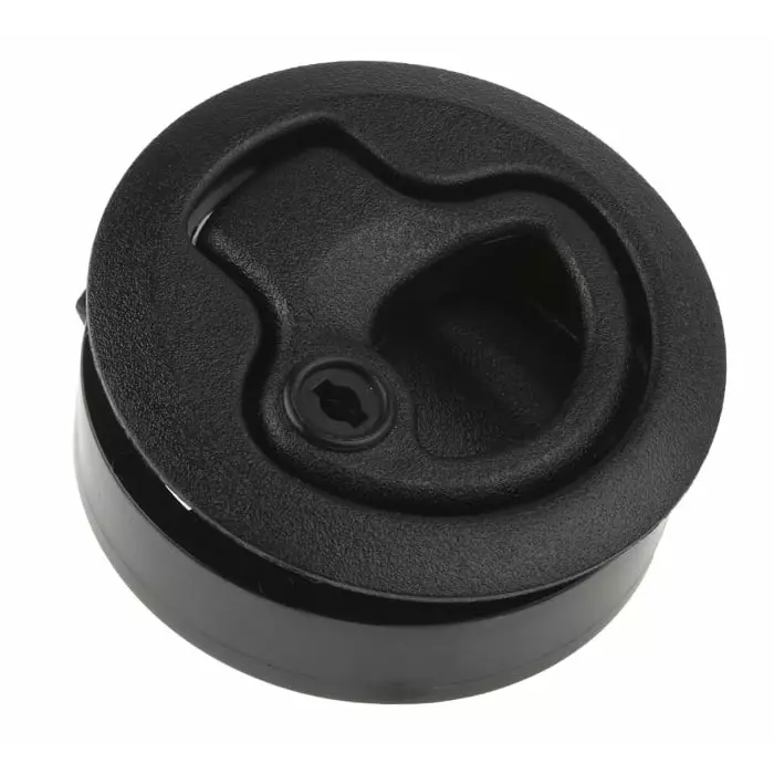 Southco Black Plastic Locking Latch 50 mm Cutout Key Unlock, M1-41