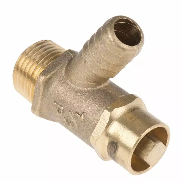 Pegler Yorkshire Drain Cock 1/2 in BST, 542017
