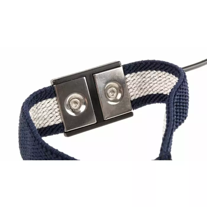 OEP (OXFORD ELECTRICAL PRODUCTS) ESD Grounding Wrist Strap Cord Set With 4 mm Stud, Vermason
