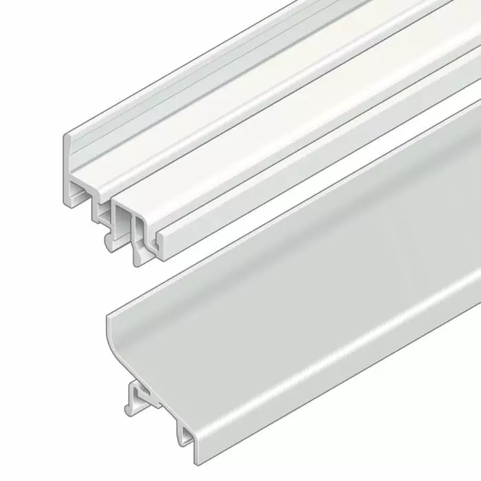 Bosch Rexroth Grey Aluminium Panel Strip, 8 mm Groove Size, 2m Length, 3842524025