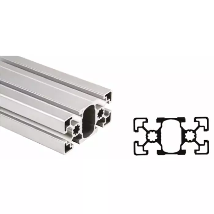 Bosch Rexroth Silver Aluminium Profile Strut, 45 x 90 mm, 10 mm Groove, 1000 mm Length, 3842992432/1000