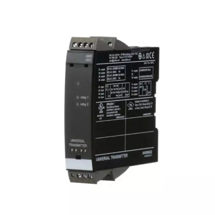 Red Lion IAMS Series Signal Conditioner, Current, Linear Resistance, Potentiometer, RTD, Thermocouple, Voltage Input, IAMS0020