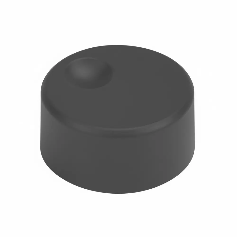 GRAYHILL Knobs Finger Wheel Type Plastic Black 34 mm Outside Diameter, 11K5013-KFNB